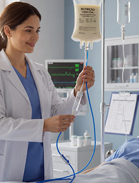 Imagem representativa do curso de Terapia Nutricional Parenteral