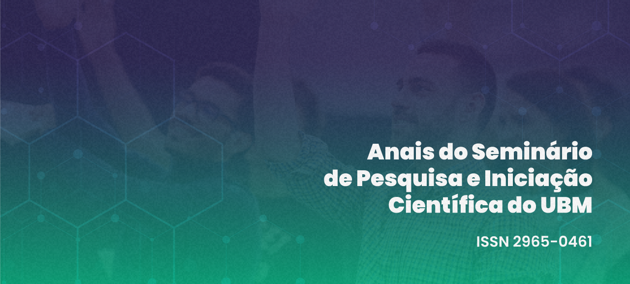 Anais do Seminário de Pesquisa e Iniciação Científica do UBM